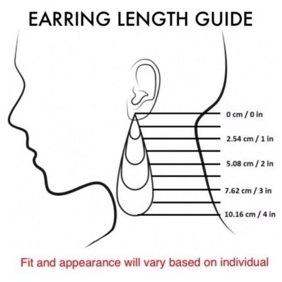 New RICEBEAD RAINBOW DANGLE EARRINGS - Picture 6 of 9